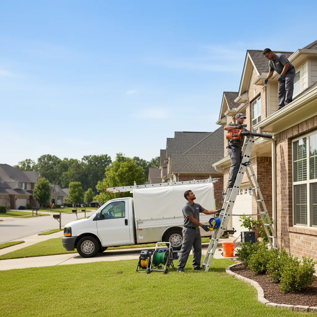 Home Gutter Service in La Fayette, GA near me